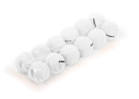 Karakal Table Tennis Balls x 12 White
