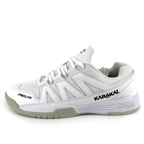 Karakal Prolite White Shoe