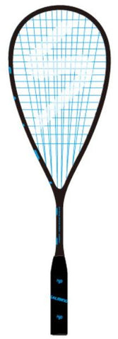 Salming Powerray Cyan Black Squash Racquet