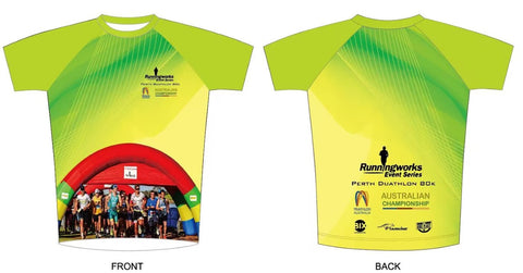 Perth Duathlon Runningworks Festival Shirts