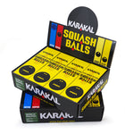 Karakal Double Yellow Squash Ball Single