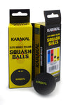 Karakal Double Yellow Squash Ball Single