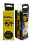 Karakal Double Yellow Squash Ball Single