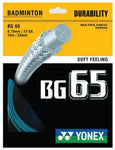 Yonex BG65 Badminton String Set of Turquoise 0.70mm 22ga