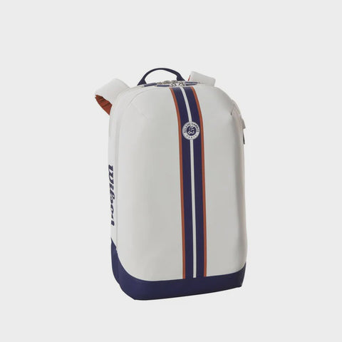 Wilson Roland Garros Super Tour Backpack Nav Wh The Racquet Shop