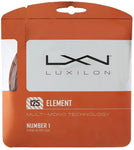 Luxilon Element Tennis String  Set of Caramel Gold 1.25 16g