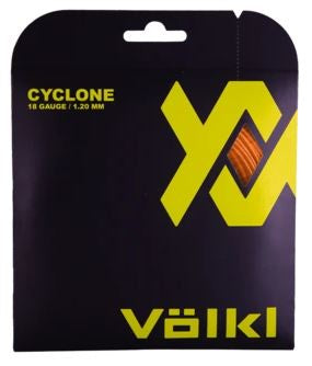 Volkl Cyclone Fluro Orange Tennis String Set of 16g/1.3mm 12m