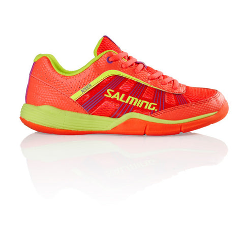 Salming Adder Womens Coral/Yel - The Racquet Shop