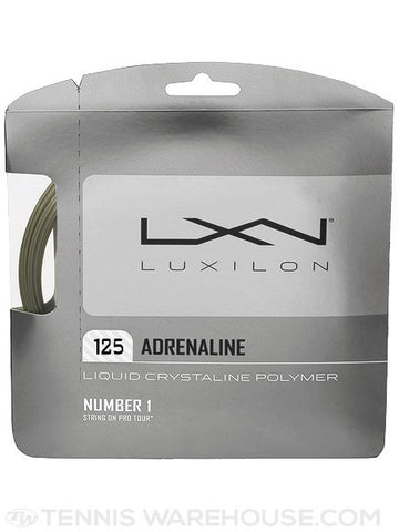 Luxilon 125 Adrenaline Set of String 12.2mtrs - The Racquet Shop