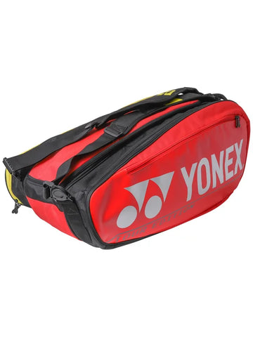 Yonex Pro Racquet Bag 9 pcs Red