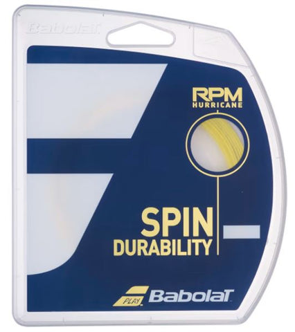 Babolat RPM Hurricane Tennis String Set of Yellow 16l 1.30mm