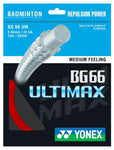 Yonex BG 66 Ultimax Badminton String Set of Red 0.65mm